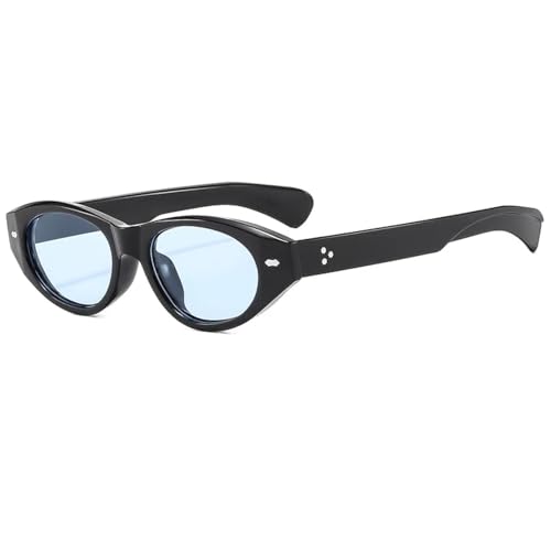 LMRJHAZM Sonnenbrille mit UV400-Schutz, kleine ovale Nieten, für Damen, Herren, Outdoor-Sport und Autofahren LMRJHAZM Sonnenbrille mit UV400-Schutz, kleine ovale Nieten, für Damen, Herren, Outdoor-Sport und Autofahren von LMRJHAZM