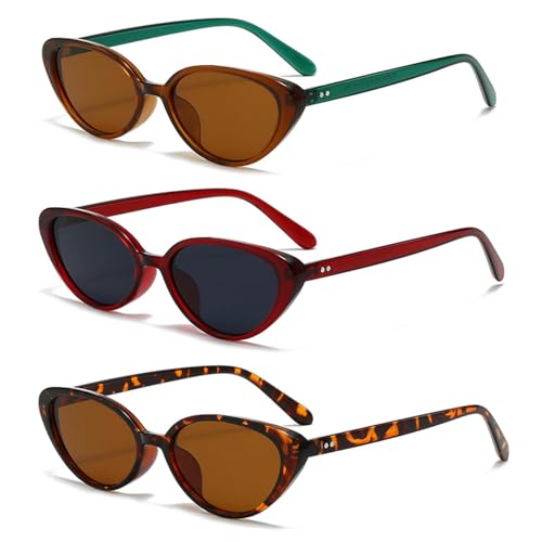 LMRJHAZM Sonnenbrille mit UV400-Schutz, kleiner Rahmen, für Damen und Herren, für Outdoor-Sportarten und Autofahren LMRJHAZM Sonnenbrille mit UV400-Schutz, kleiner Rahmen, für Damen und Herren, für Outdoor-Sportarten und Autofahren von LMRJHAZM