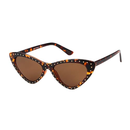 LMRJHAZM Sonnenbrille mit UV400-Schutz, roter Nietenrahmen, für Damen und Herren, für Outdoor-Sportarten und Autofahren, C4, Einheitsgröße LMRJHAZM Sonnenbrille mit UV400-Schutz, roter Nietenrahmen, für Damen und Herren, für Outdoor-Sportarten und Autofahren, C4, Einheitsgröße von LMRJHAZM