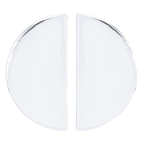 LMRJHAZM Strukturierte halbrunde Dangle Stud Ohrringe für Frauen Mädchen Große leichte minimalistische Geometrie Statement Drop Hypoallergen Fashion Punk einfache Schmuckgeschenke Geburtstagsurlaub von LMRJHAZM