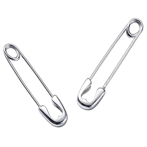 LMRJHAZM Süße Sterling Silber Sicherheit Pin kleine Reifen Ohrringe für Frauen Teen Girls Knorpel Modes schwarzer Schläfer Hoops von LMRJHAZM