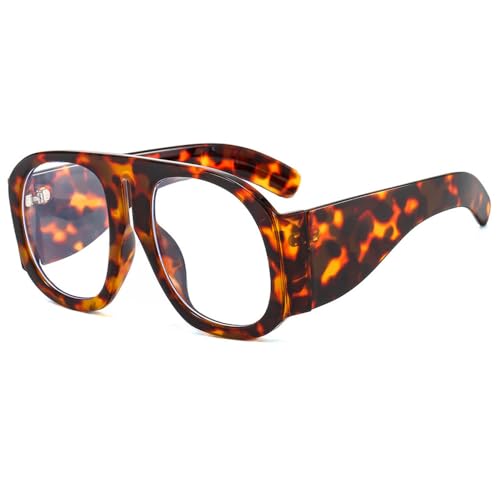 LMRJHAZM Übergroße Brille für Damen, Steampunk, großer Rahmen, Farbverlauf, Sonnenbrille, weibliche Brille LMRJHAZM Übergroße Brille für Damen, Steampunk, großer Rahmen, Farbverlauf, Sonnenbrille, weibliche Brille von LMRJHAZM