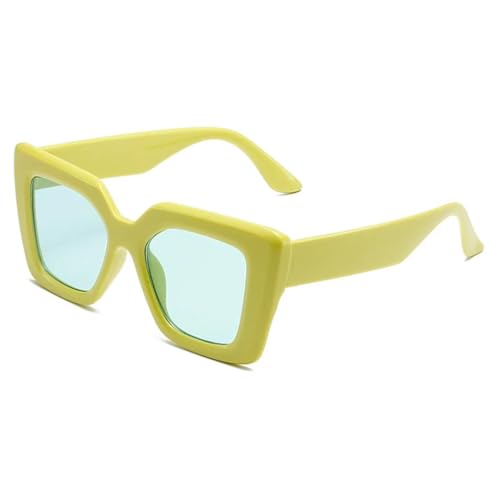 LMRJHAZM Vintage-Sonnenbrille für Damen, UV400, Farbverlauf, modische Farbtöne für Damen und Herren von LMRJHAZM