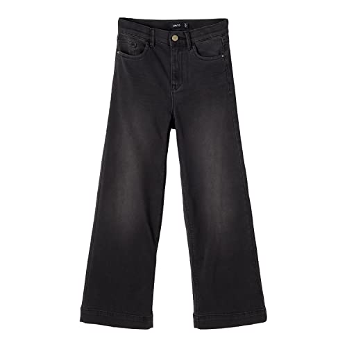 NAME IT Mädchen NLFATONSONS DNM 7526 7/8 HW W Pant NOOS Jeans, Black Denim, 146 von NAME IT