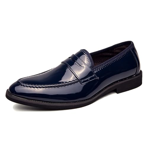 LMUIPMAA Mokassins für Herren Freizeitschuhe Kunstleder Schuhe,Blau,41 EU LMUIPMAA Mokassins für Herren Freizeitschuhe Kunstleder Schuhe,Blau,41 EU von LMUIPMAA