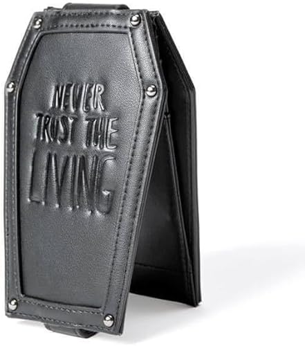 LMYTAGCP Gotische gruselige Sarg-Geldbörse, Kartenhalter für Damen und Herren, Punk, Gothic, Geldbörse, Gothic-Geldbörse für Zubehör, Bargeld, Karten, Balck, Kreative Sarg-Geldbörse LMYTAGCP Gotische gruselige Sarg-Geldbörse, Kartenhalter für Damen und Herren, Punk, Gothic, Geldbörse, Gothic-Geldbörse für Zubehör, Bargeld, Karten, Balck, Kreative Sarg-Geldbörse von LMYTAGCP