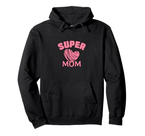 Gute Mutter, Muttertag, Super-Mama, lustiges Geschenk zum Muttertag Pullover Hoodie von LND4design