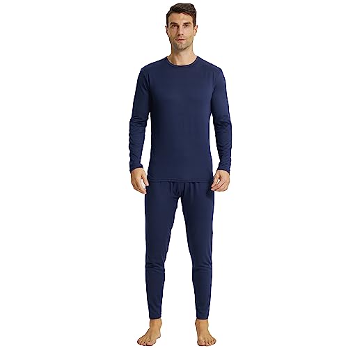 LNFINTDO Thermounterwäsche für Herren Skiunterwäsche Thermo Unterwäsche für Männer Winter Atmungsaktiv Thermoanzug Funktionswäsche Set für Joggen,Radfahren,Fußball,Skifahren,Motorrad Warme von LNFINTDO