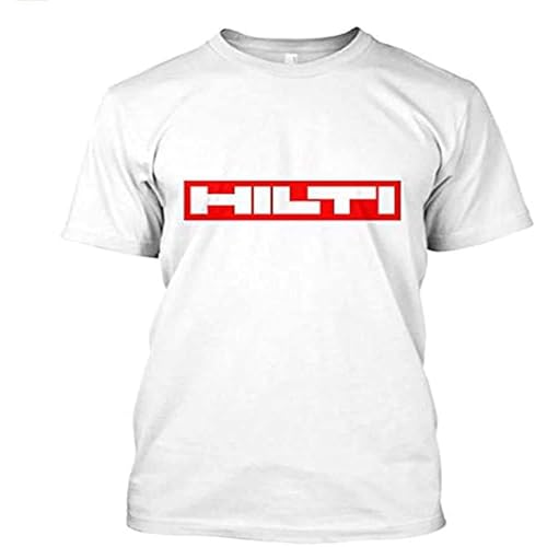 New Hilti Machine Logo Short Sleeve Men's White T Shirt White L New Hilti Machine Logo Short Sleeve Men's White T Shirt White L von LNGXN