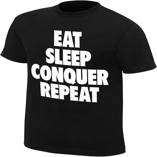 WENROU Brock Lesnar Conquer Special Edition Fashion Summer Men's Cotton T-Shirt Black XL WENROU Brock Lesnar Conquer Special Edition Fashion Summer Men's Cotton T-Shirt Black XL von LNGXN
