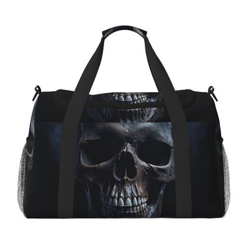 Handgepäck für Damen und Herren, Schultertasche, Umhängetasche, für Yoga, Reisen, Schwarz, Schwarz, Einheitsgröße von LNNIUK