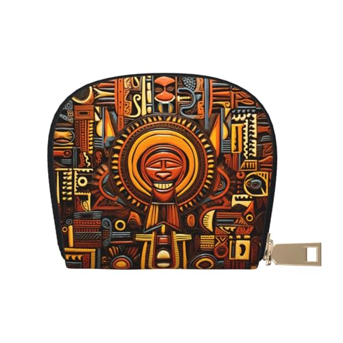 LNNIUK Geldbörse mit Nationalmuster, Kreditkartenhalter, Visitenkartenetui für Männer und Frauen, kompakte Größe für Erwachsene, Weiss/opulenter Garten, Einheitsgröße von LNNIUK