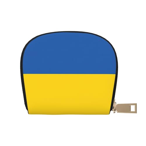LNNIUK Geldbörse mit Ukraine-Motiv, Kreditkartenhalter, Visitenkartenetui für Männer und Frauen, kompakte Größe für Erwachsene, Weiss/opulenter Garten, Einheitsgröße von LNNIUK