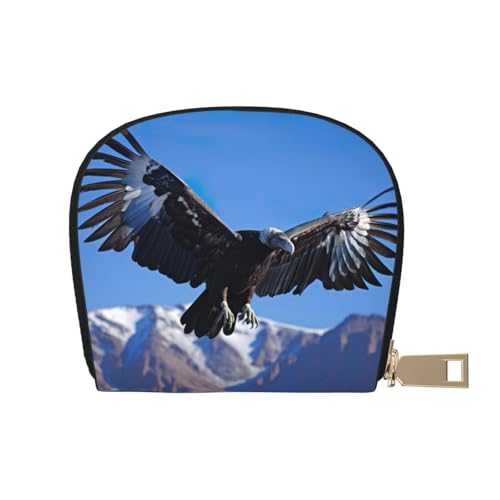 LNNIUK Geldbörse mit Weißkopfseeadler1-Druck, Kreditkartenhalter, Visitenkartenetui für Männer und Frauen, kompakte Größe für Erwachsene, Weiss/opulenter Garten, Einheitsgröße von LNNIUK
