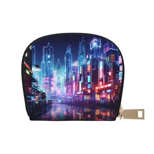 LNNIUK Hacker Era Print Wallet Kreditkartenetui Visitenkartenetui für Männer Frauen Kompakte Größe für Erwachsene, Weiss/opulenter Garten, Einheitsgröße von LNNIUK