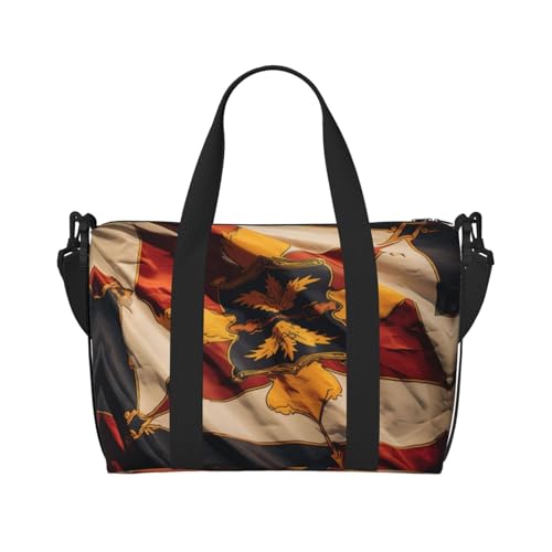 Sporttasche für Damen, Motiv: Flagge von Maryland, Reisetasche, für persönliche Gegenstände, Schwarz, Einheitsgröße von LNNIUK