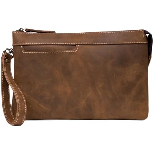 LNNXSZ Handgelenktasche Herren Business Clutch Retro Herren Casual Handtasche Leichte Geldbörse von LNNXSZ