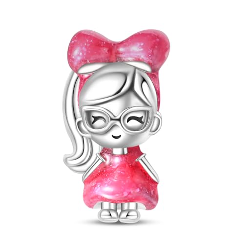 LNQOBU Charms Anhänger Silber 925 für Armbänder,with Cubic Zirconioa mit Europäischen Armbändern und Halskette für Frauen Mädchen von LNQOBU