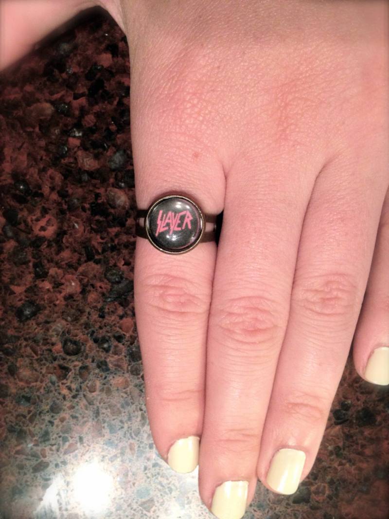 Handgemachter Slayer "Verstellbarer' Ring | 12mm Handgemachter Slayer "Verstellbarer' Ring | 12mm von LNTRN