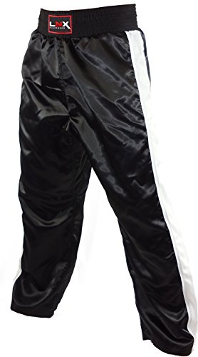 LNX Kickboxhose X-Mesh schwarz/Weiss (002) XL von LNX