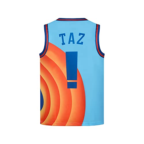 LOADREAM Herren Basketball Trikots 6# Toon Squad Jersey A New Legacy Movie Shirts S-3XL Geschenk für Ostern, Erwachsene Taz Jersey Top, XX-Large von LOADREAM