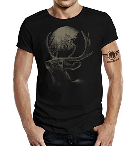 Geschenk T-Shirt für den aktiven Jäger: Auf der Pirsch Geschenk T-Shirt für den aktiven Jäger: Auf der Pirsch von LOBO NEGRO