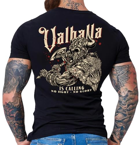 HerrenT-Shirt für Wikinger Nordmann Keltic Fans: Walhalla is Calling HerrenT-Shirt für Wikinger Nordmann Keltic Fans: Walhalla is Calling von LOBO NEGRO