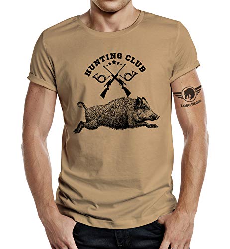 Jäger T-Shirt: Hunting Club Wildsau 2XL von LOBO NEGRO