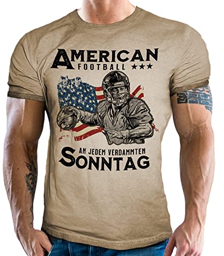 T-Shirt für American Football Fans: An jedem Sonntag T-Shirt für American Football Fans: An jedem Sonntag von LOBO NEGRO
