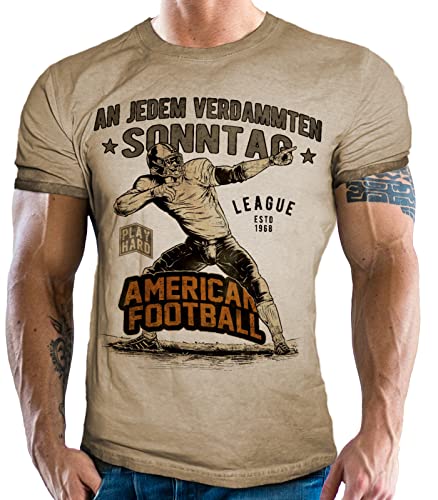 T-Shirt für American Football Fans: An jedem Sonntag T-Shirt für American Football Fans: An jedem Sonntag von LOBO NEGRO