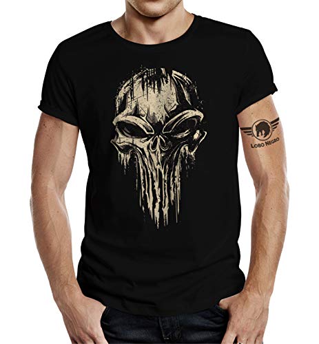 T-Shirt für Heavy Metal Fans: Skull 4XL von LOBO NEGRO