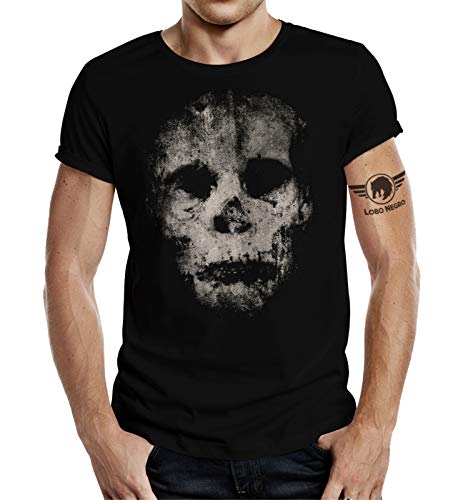 T-Shirt für Heavy Metal Gothic Fans: Scary Skull 2 4XL T-Shirt für Heavy Metal Gothic Fans: Scary Skull 2 4XL von LOBO NEGRO
