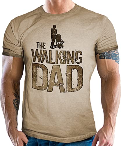 T-Shirt als Geschenk für Väter im Used Vintage Retro Look - The Walking Dad T-Shirt als Geschenk für Väter im Used Vintage Retro Look - The Walking Dad von LOBO NEGRO
