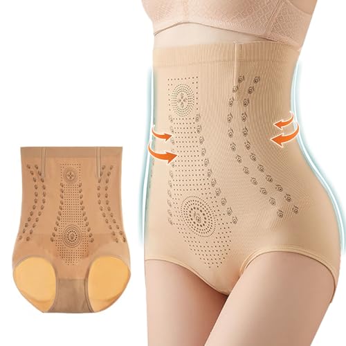 LOCCY Ionstech Unique Fiber Restoration Shaper, Damen Elastisch Body Shaper Hohe Taille Shapewear Butt Lifter Unterhose Hip Enhancer Shapewear M/L/XL/XXL (Hautfarbe, L) von LOCCY