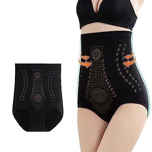 LOCCY Ionstech Unique Fiber Restoration Shaper, Damen Elastisch Body Shaper Hohe Taille Shapewear Butt Lifter Unterhose Hip Enhancer Shapewear M/L/XL/XXL (Schwarz, L) von LOCCY