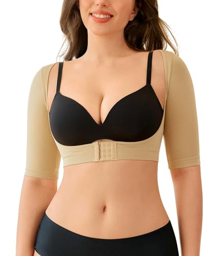 LODAY Arm-Kompressionsmanschetten für Damen, Lipo Oberarmformer nach Operationen, Schlankheits-Armstulpen, Beige, Small / Medium LODAY Arm-Kompressionsmanschetten für Damen, Lipo Oberarmformer nach Operationen, Schlankheits-Armstulpen, Beige, Small / Medium von LODAY