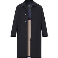 LODENFREY Herren Mantel blau Wolle unifarben von LODENFREY