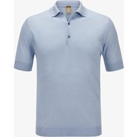 Off & Co  - Seiden-Leinen-Poloshirt | Herren (52) von Off & Co