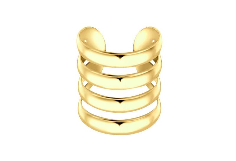 LÖB Ohrklemme 925 Silber Gold Ohrklemme Ear Cuff Fake Ohr Piercing Ring Helix Lang (Geschenke für Frauen Beste Freundin Mutter Mama Damen zum Geburtstag Weihnachten Weihnachtsgeschenke, Inkl. Schmuckbox), Hoop Ohrpiercing Tribal Ohrringe zum klemmen Ohrmanschette vergoldet von LÖB