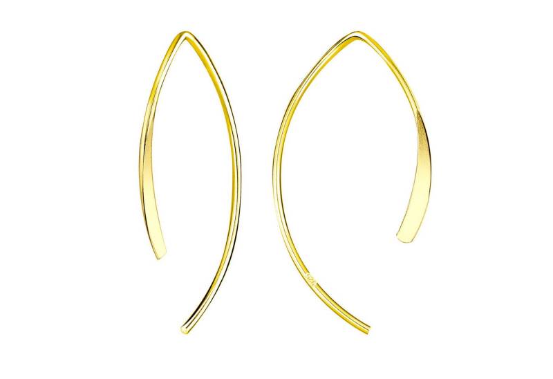 LÖB Paar Ohrhänger Durchzieher 925 Silber Gold Vergoldet Tropfen Oval Ohrringe Hängend (Geschenke für Frauen Beste Freundin Mutter Mama Damen zum Geburtstag Weihnachten Weihnachtsgeschenke, Inkl. Schmuckbox), Einfädler Ohrhänger zum Durchziehen Tropfenform Modern Minimalistisch LÖB Paar Ohrhänger Durchzieher 925 Silber Gold Vergoldet Tropfen Oval Ohrringe Hängend (Geschenke für Frauen Beste Freundin Mutter Mama Damen zum Geburtstag Weihnachten Weihnachtsgeschenke, Inkl. Schmuckbox), Einfädler Ohrhänger zum Durchziehen Tropfenform Modern Minimalistisch von LÖB