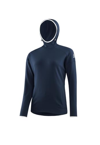 LÖFFLER Damen Midlayer Hoody Merino-Fleece Langarmshirt 27280 dunkelblau 36 von Löffler