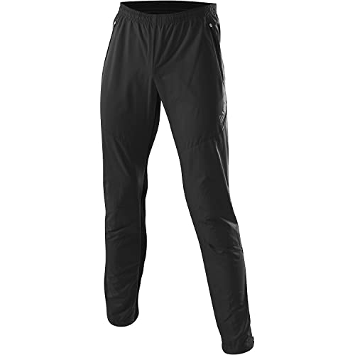 Löffler M Pants Sport Micro Schwarz - Klassische windabweisende Herren Sporthose, Größe 98 - Farbe Black von Löffler