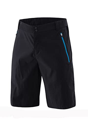 Löffler M Bike Shorts Comfort-2-e CSL Schwarz - Strapazierfähige leichte Herren Fahrradhose, Größe 50 - Farbe Black - In von Löffler