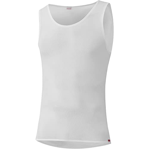 LÖFFLER M Singlet Transtex Light+ Weiß - Leichtes ärmelloses Herren Top, Größe 50 - Farbe White von Löffler