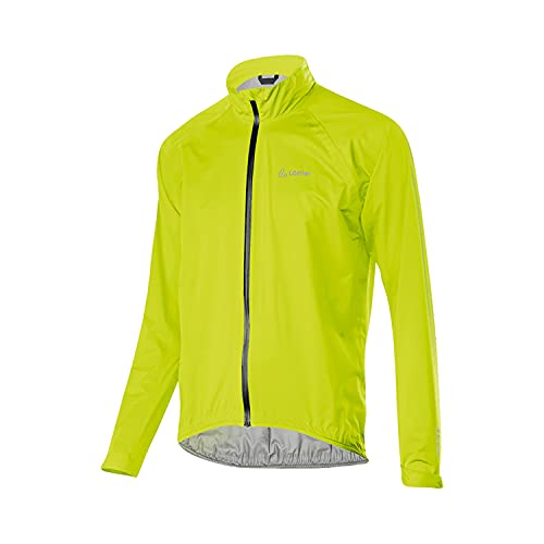 LÖFFLER M Bike Jacke GTX Active Grün - Gore-Tex wasserdichte Funktionelle Herren Gore-Tex Jacke, Größe 52 - Farbe Lig von LÖFFLER