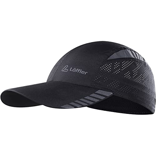 Löffler Sports Cap, Black, ONE Size von Löffler