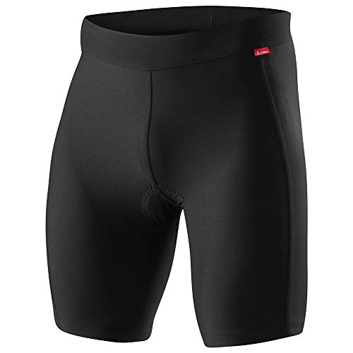 Löffler M Radunterhose Tour Schwarz - Leichte elastische Herren Radunterhose, Größe 56 - Farbe Black von Löffler