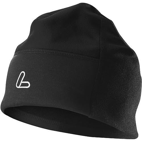 Löffler Windstopper Fleece Mütze, Black, ONE Size von Löffler