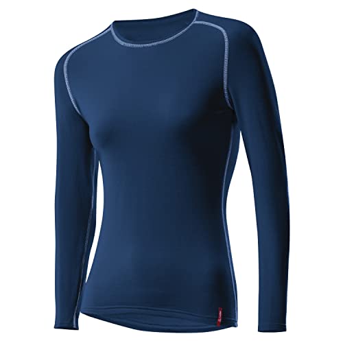 Löffler 10745 - W Shirt L/S TRANSTEX WARM 470 DEEP Water 470 DEEP Water Gr. 42 von Löffler