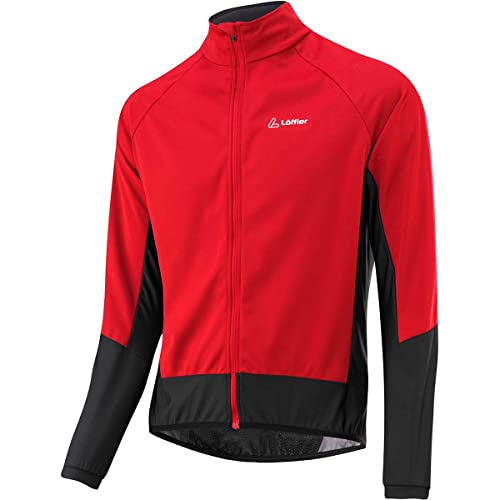 Löffler Herren Alpha II Ws Light Bike Jacke, red, 58 von LÖFFLER